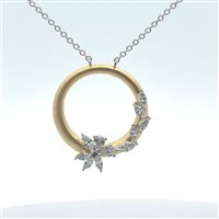 Collier Femme in Argent BROC.B 1534 GC